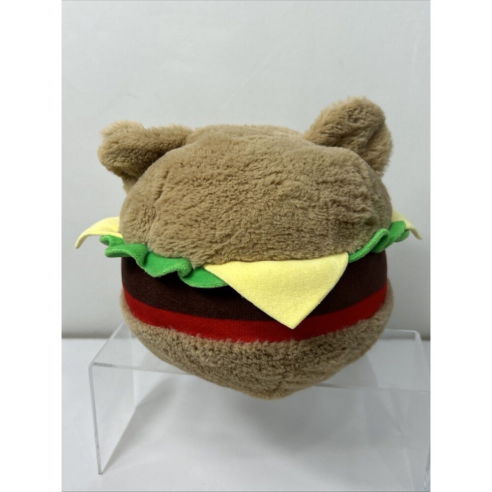 Squishable Plush Comfort Food Lot Cinnamon Bun Burger Fries Donut Hotdog Toasty - Picture 8 of 9